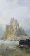 Clarkson Frederick Stanfield St. Michael's Mount, Cornwall oil